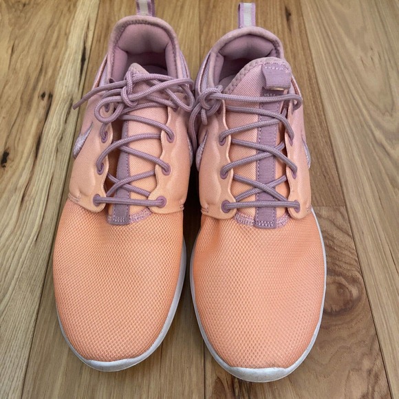 Nike Peach Purple Pastel Ombre Running Shoe Sneaker Women 9.5 - Picture 2 of 5